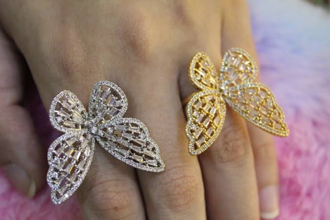 Butterfly Ring - Aroosh Jewellers